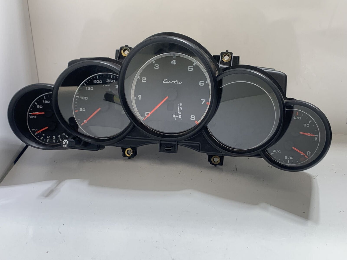 2010, Porsche, Cayenne, Turbo, Instrument Cluster