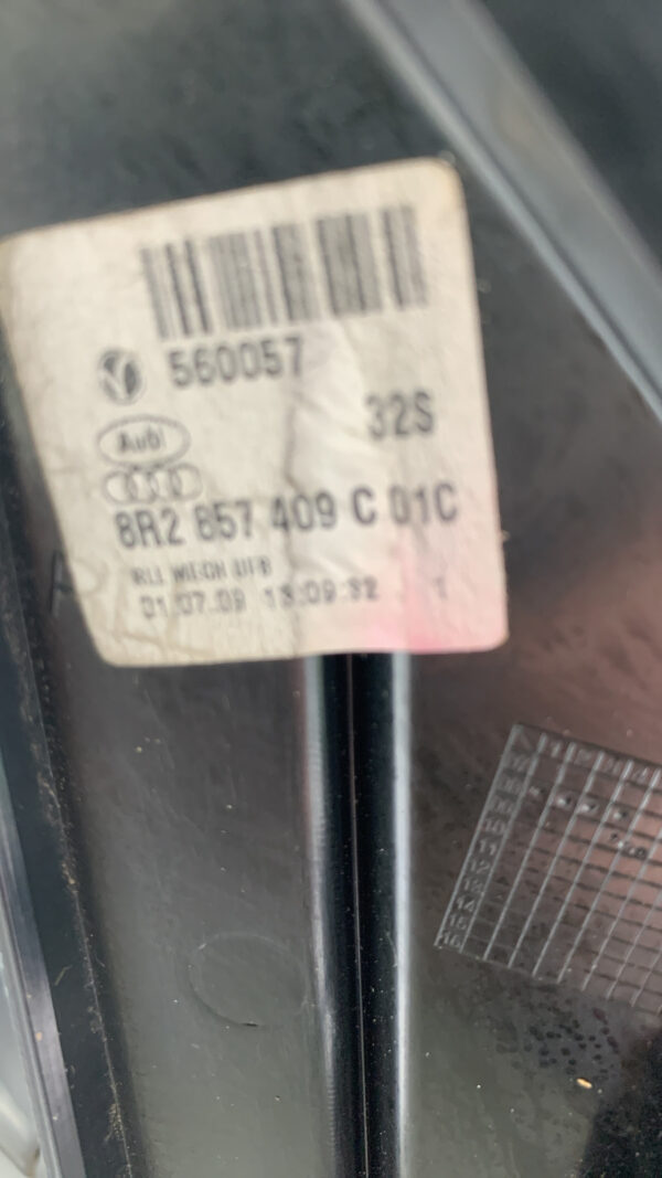 2009, Audi, Q5, 8R, Left Door Mirror - Image 6