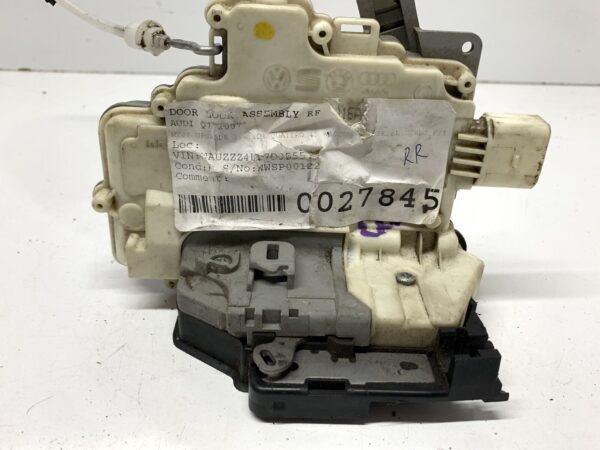 2007, Audi, Q7, Quattro, 4L, Right Front Lock Mechanism - Image 5