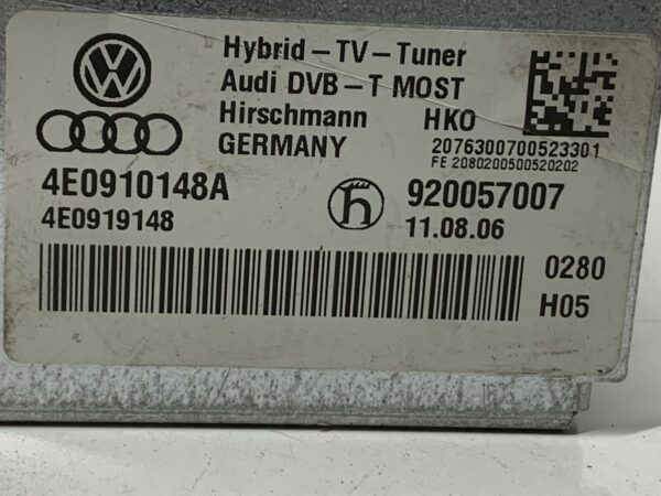 2006, Audi, Q7, Quattro, 4L, TV Tunner/Receiver - Image 4