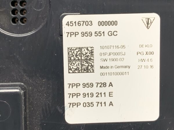 2010, Porsche, Cayenne, 9PA, Roof Console - Image 5