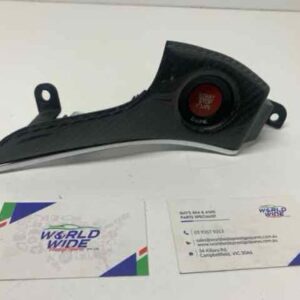 JEEP GRAND CHEROKEE 2016 SRT SRT-8 CARBON FIBRE TRIM LEFT OF STEERING WHEEL