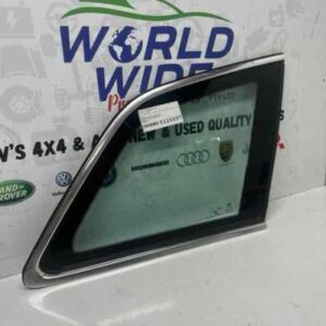 AUDI Q7 2016 4M FIXED 1/4 GLASS RIGHT REAR
