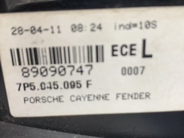 2011, Porsche, Cayenne, 92A, Left Taillight - Image 5