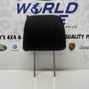 MITSUBISHI PAJERO 2007 NS HEADREST RIGHT FRONT BLACK CLOTH