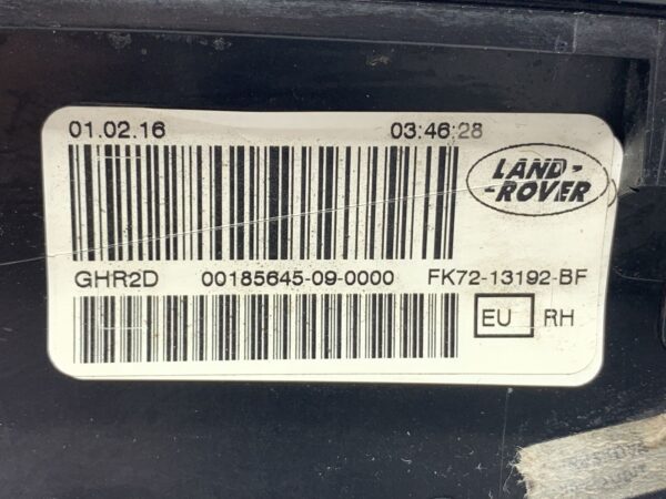2018, Land Rover, Discovery Sport, L550, Right Boot Light - Image 4