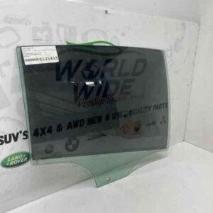 BMW X6 2008 E71 DOOR GLASS RIGHT REAR