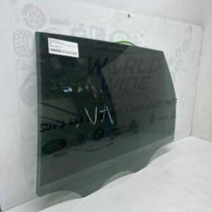 PORSCHE CAYENNE 2011 DOOR GLASS LEFT REAR